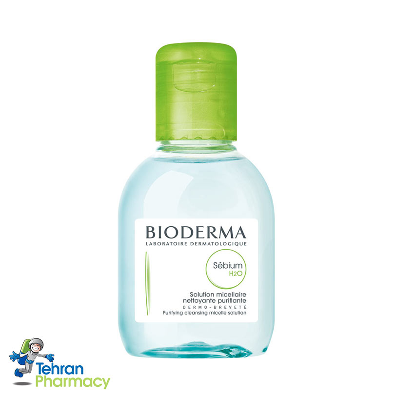 محلول پاک کننده سبيوم H2O بیودرما 100 میلی لیتر- Bioderma 